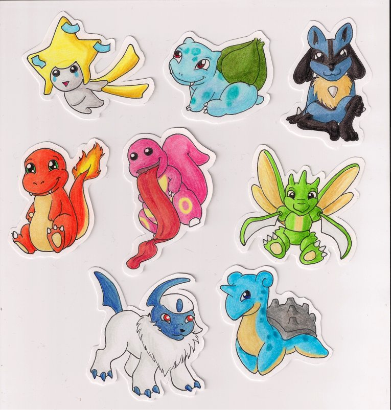 Pokemon Magnets 1