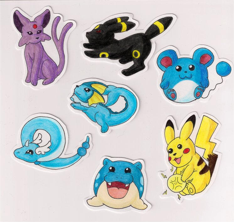 Pokemon Magnet Rings Pokemon Magnets 2 by the-punk-hippie on DeviantArt