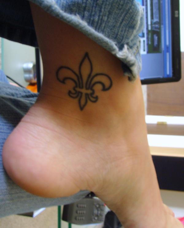 Left Inner Ankle Tattoo by xblacklacelovex on DeviantArt