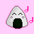 Pixel Art: Onigiri