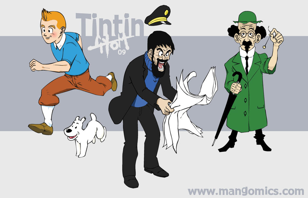 Tintin Deviantart Tintin by TetraGyom on DeviantArt