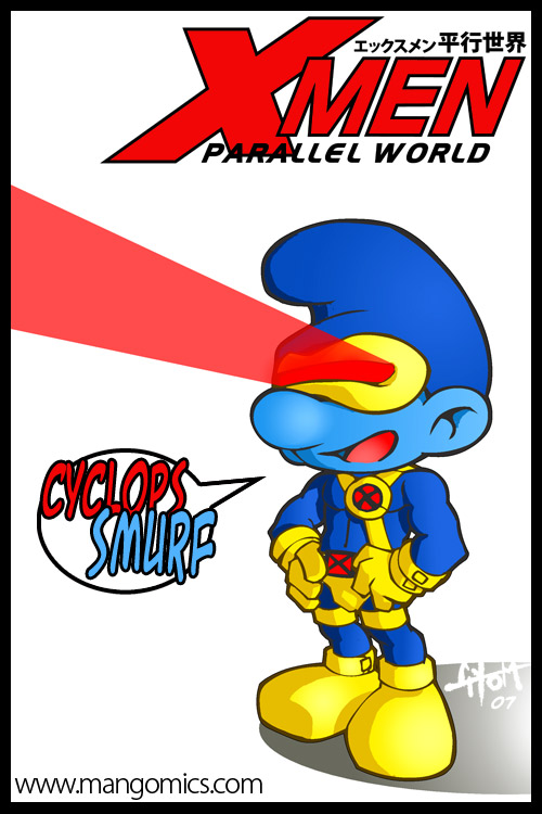 Cyclops Smurf