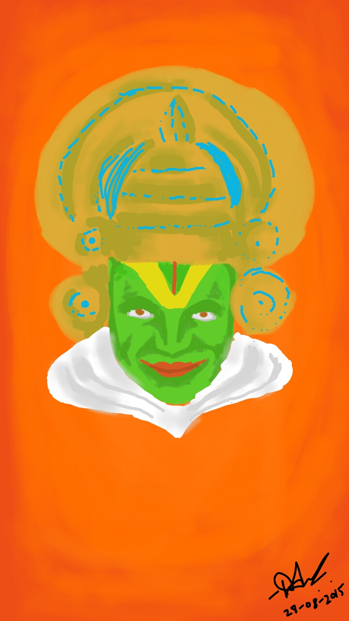 Onam-Kathakali