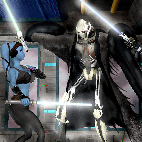 Aayla and Grievous