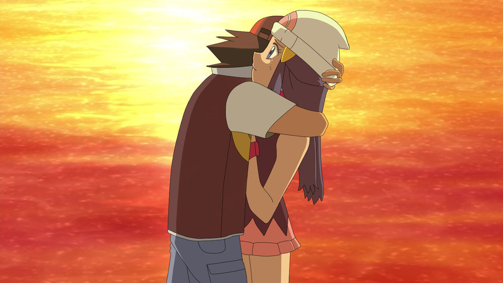 Ash y Dawn la despedida by RyukiAlex on DeviantArt
