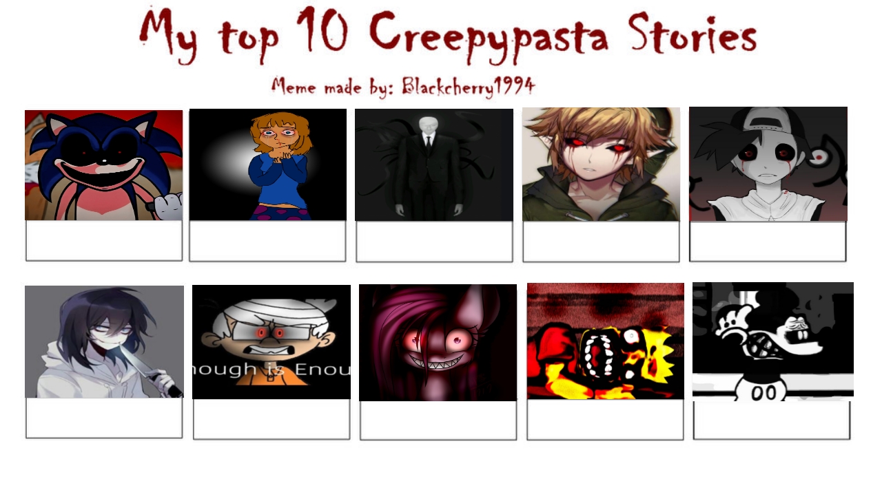 Creepypasta-FR DeviantArt Favourites