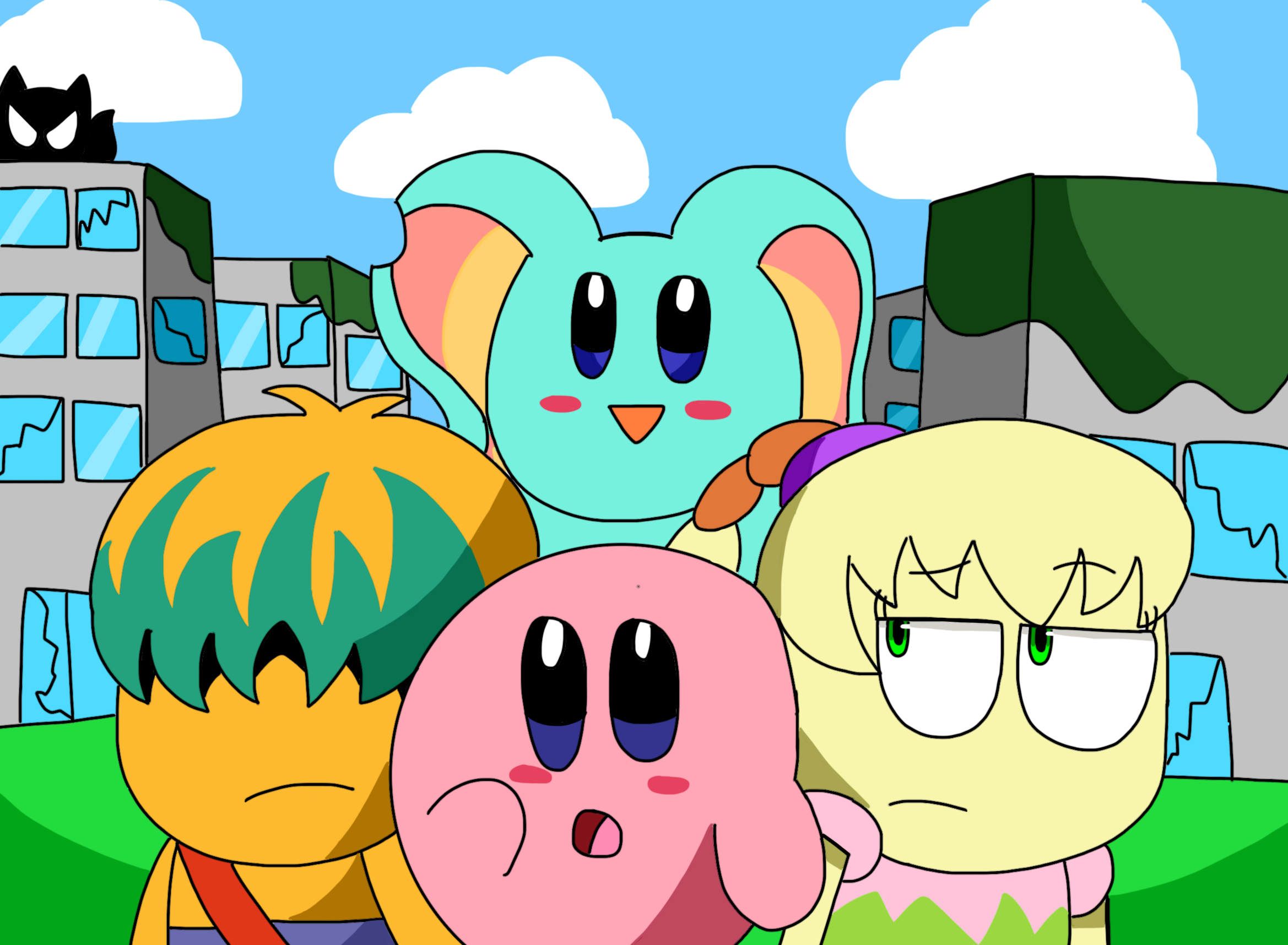 Kirby Right Back At Ya! To The Forgotten Land by angelgamer456 on