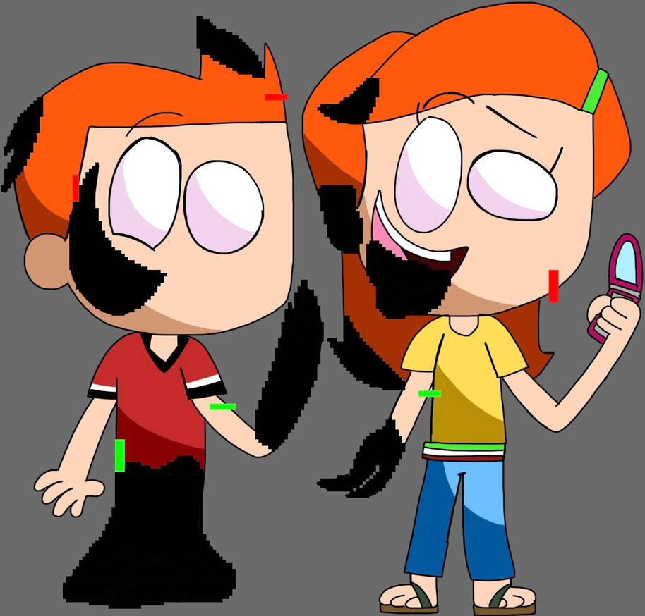 Riley and Todd(The Replacements x Pibby) by angelgamer456 on DeviantArt