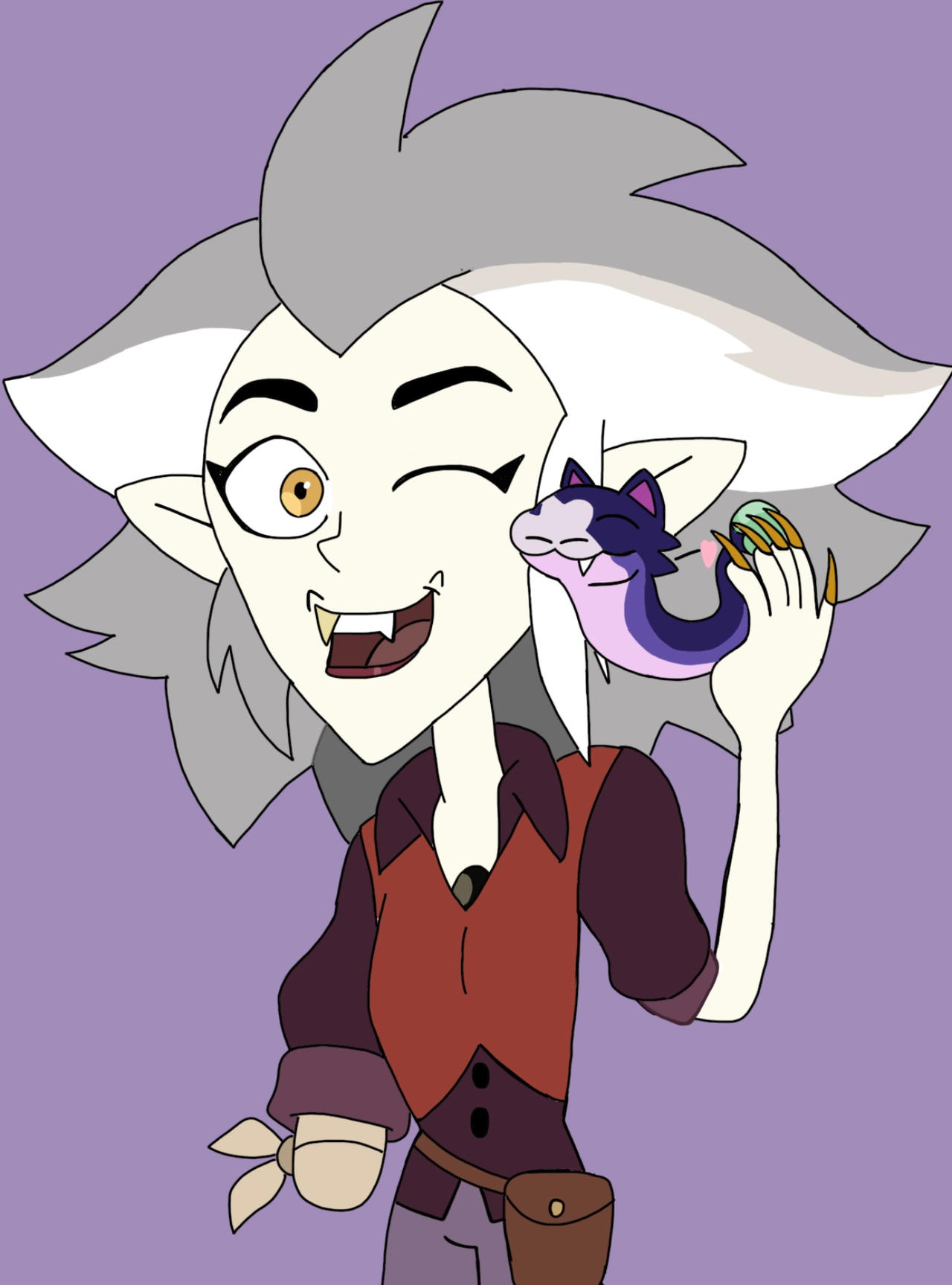 The Owl House: Eda Meets Stringbean by angelgamer456 on DeviantArt