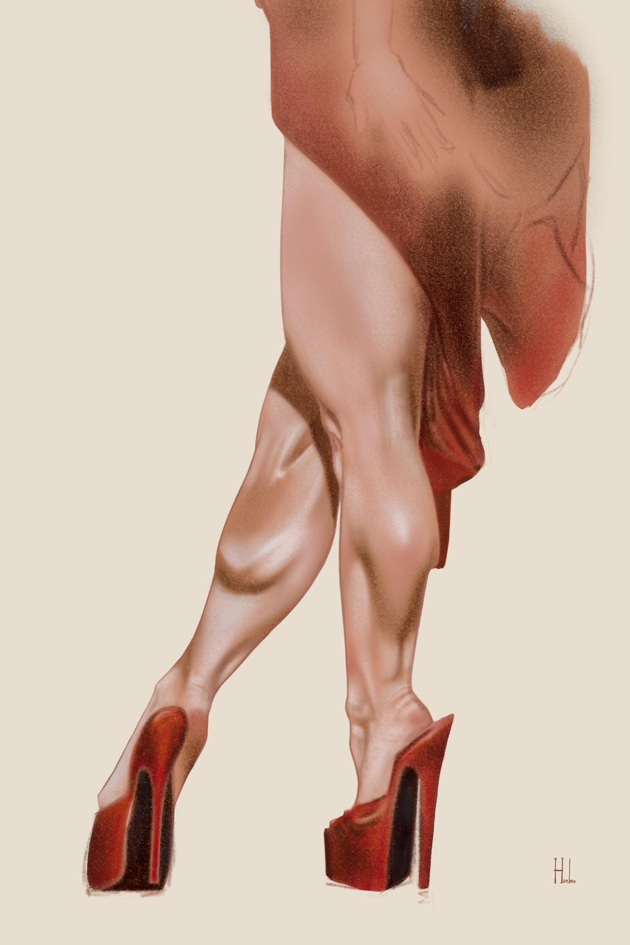Leg Modification Deviantart Legs Study 2 by MGHuelmo on DeviantArt