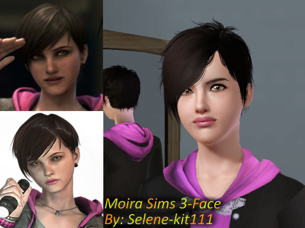 Moira Burton faceSims 3 by Selenekit111 on DeviantArt