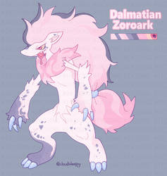 Dalmtian Zoroark adoptable