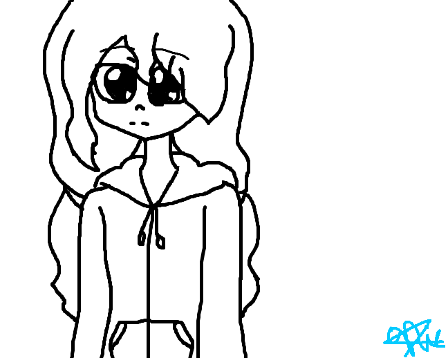 Outline Nic (me) (MS Paint Brush)