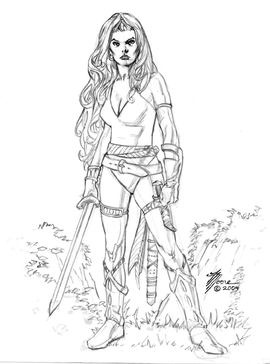 Red Sonja sketch