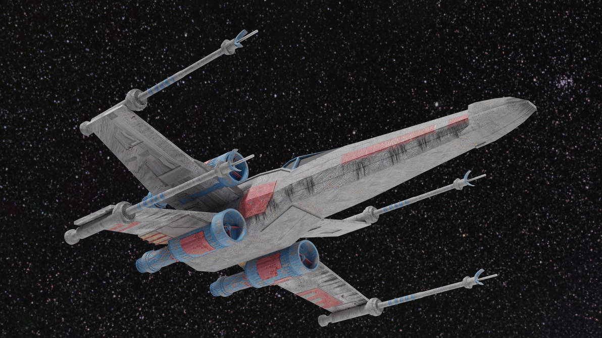 X-Wing (Bottom) by Twiggy345 on DeviantArt