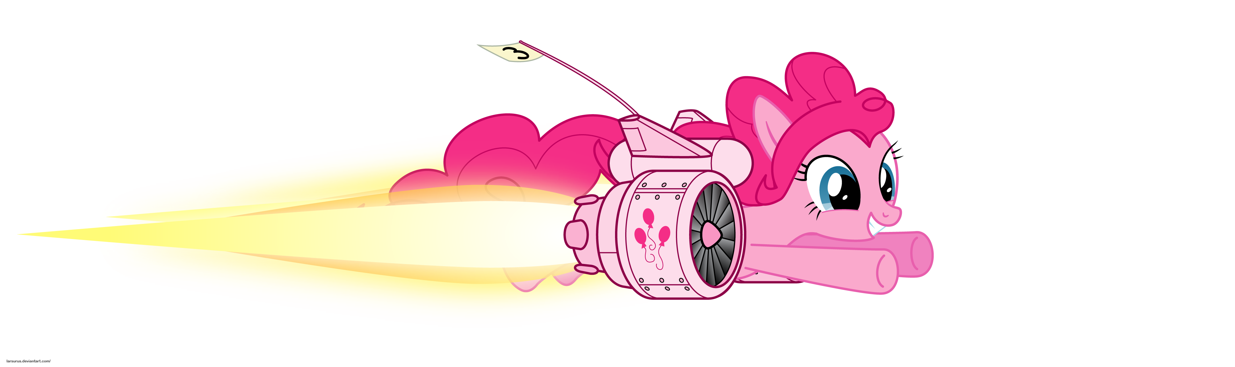 Pinkie Pie on the Fly - PNG