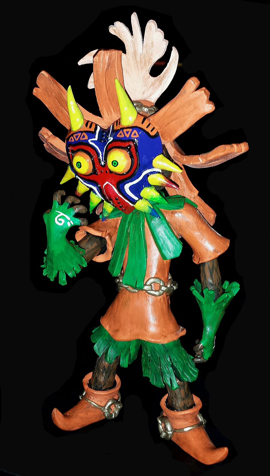 Skull Kid with Majora's Mask sculpt