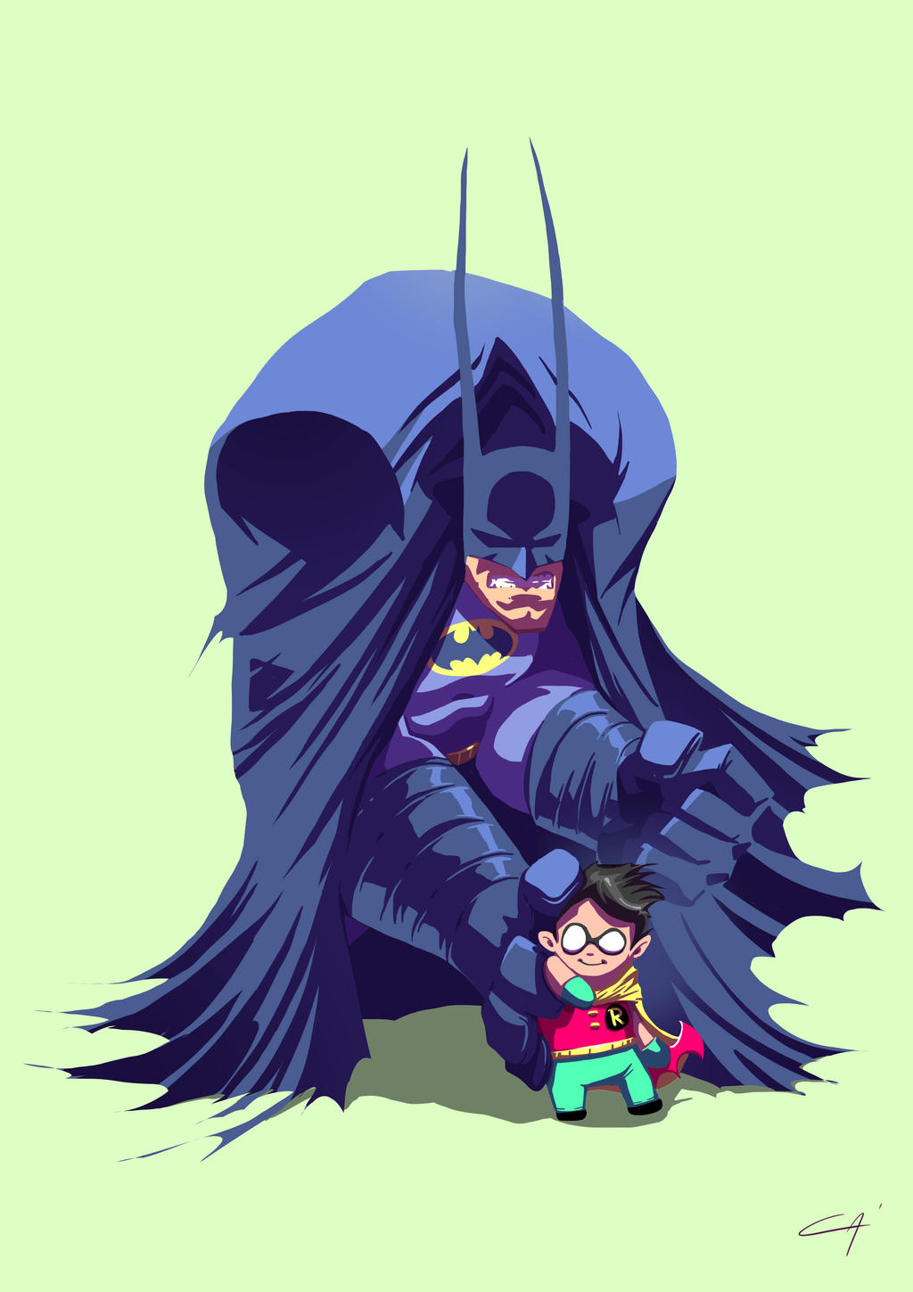 the Batman and the wonder boy by CaR-CaSS on DeviantArt