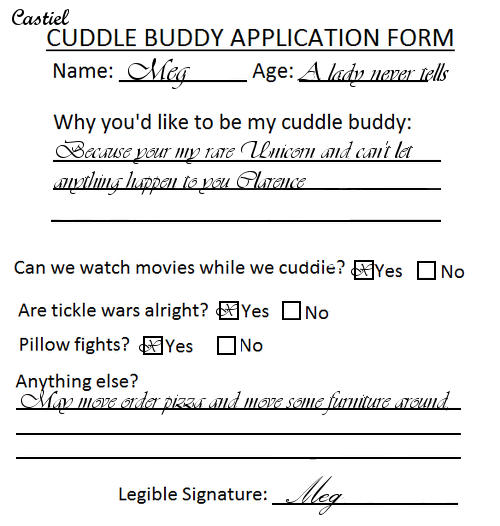 Meg Cuddle Buddy Application Form by TheQueenofLight on DeviantArt