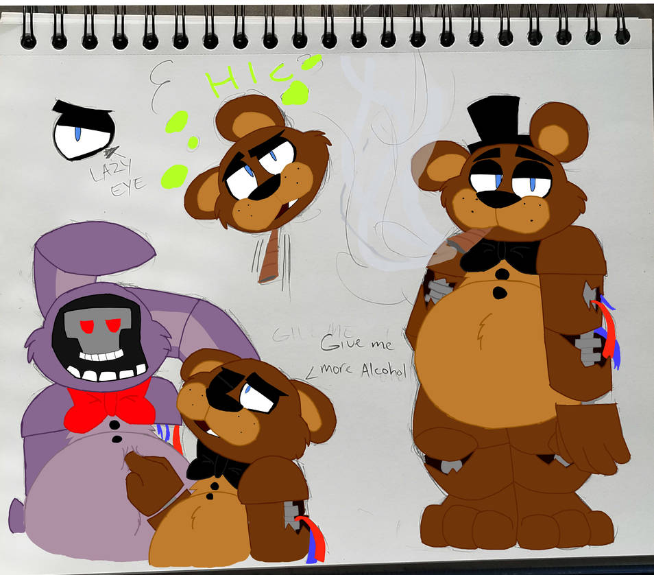 Pixilart - Withered Freddy Doodle by DIT2UUxjRixNUBE