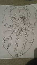 Melanie Circus - Monster high oc (Line art) 