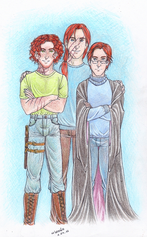 The Weasley Siblings 1