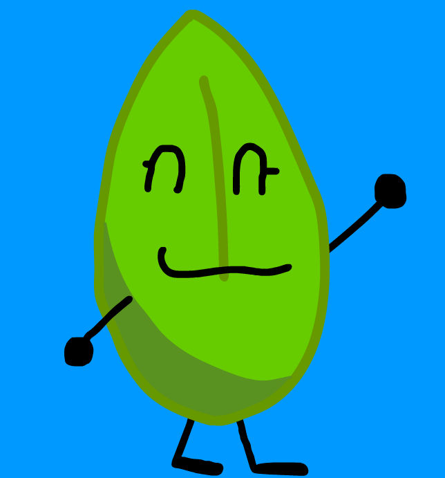 Leafy from BFDI by AidoDraws on DeviantArt