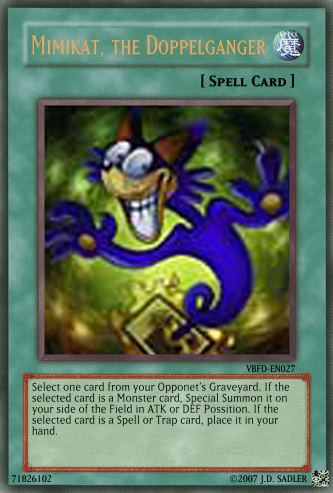 doppelganger card yugioh Doppleganger (later anime)