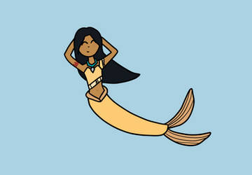 Pocahontas mermaid