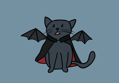 Vampire kitty