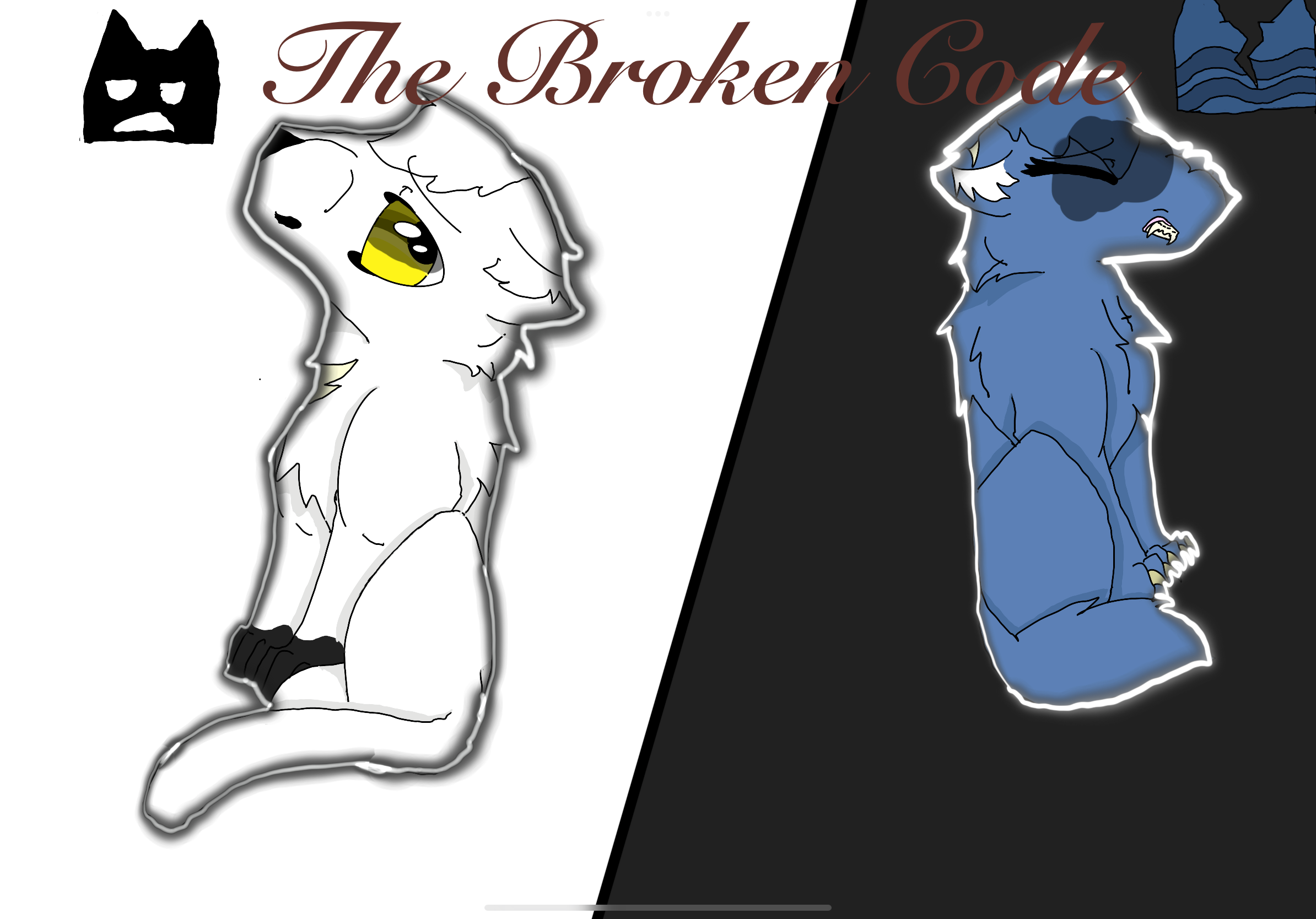 The Broken Code Cover by FireWolfUT on DeviantArt