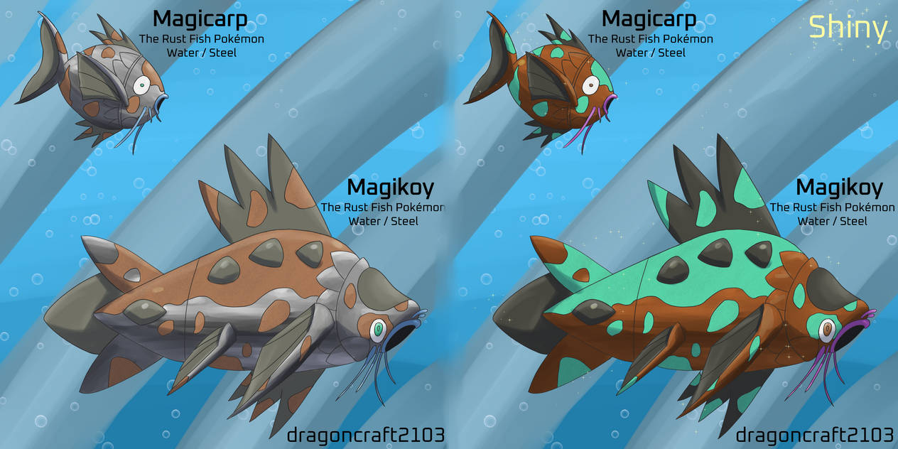 Magikarp Regional Variant by dragoncraft2103 on DeviantArt