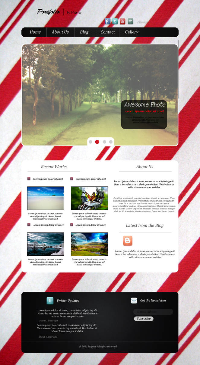 First Layout by Mlbb on DeviantArt