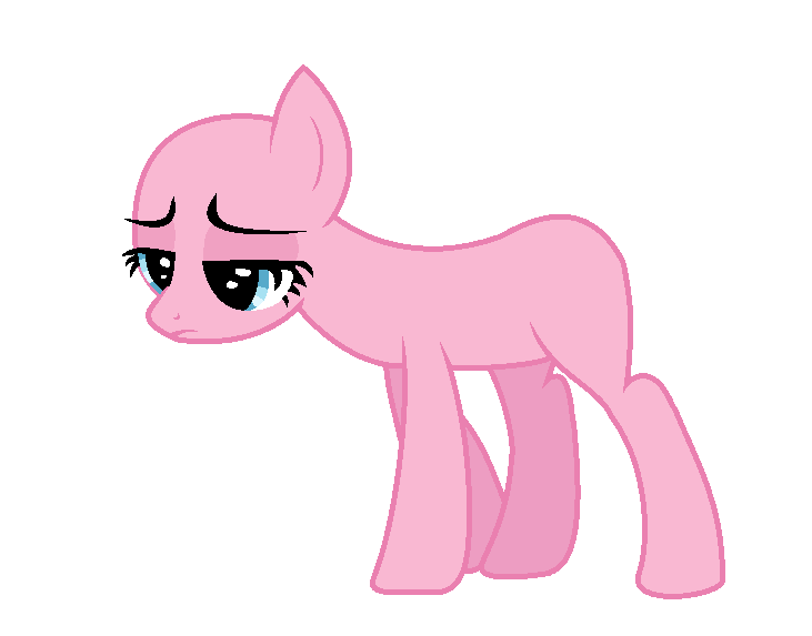 Mlp Base Pinkie sad/Smutna Pinkie