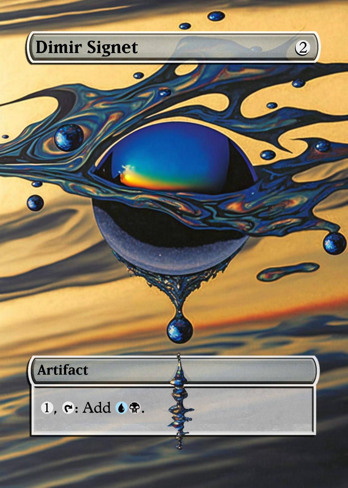 Dimir Dimir Signet by brutalca on DeviantArt