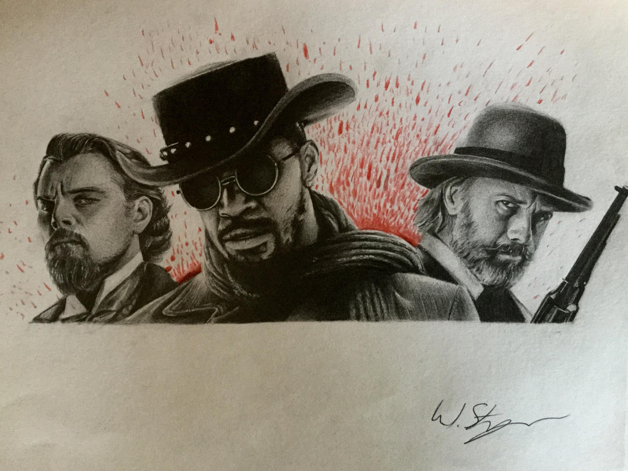Django Python Images Portrait Pencil portrait of Django Unchained. by WStanganini on DeviantArt
