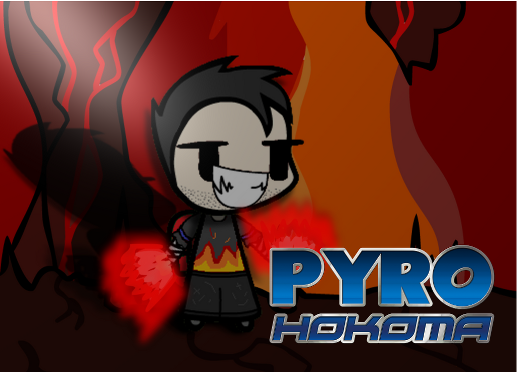 Pyro Human Pyro the Human (WrappedInBlack's OC) by SuperMario1550 on DeviantArt