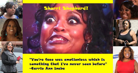 LOL DWTS Sherri Shepherd