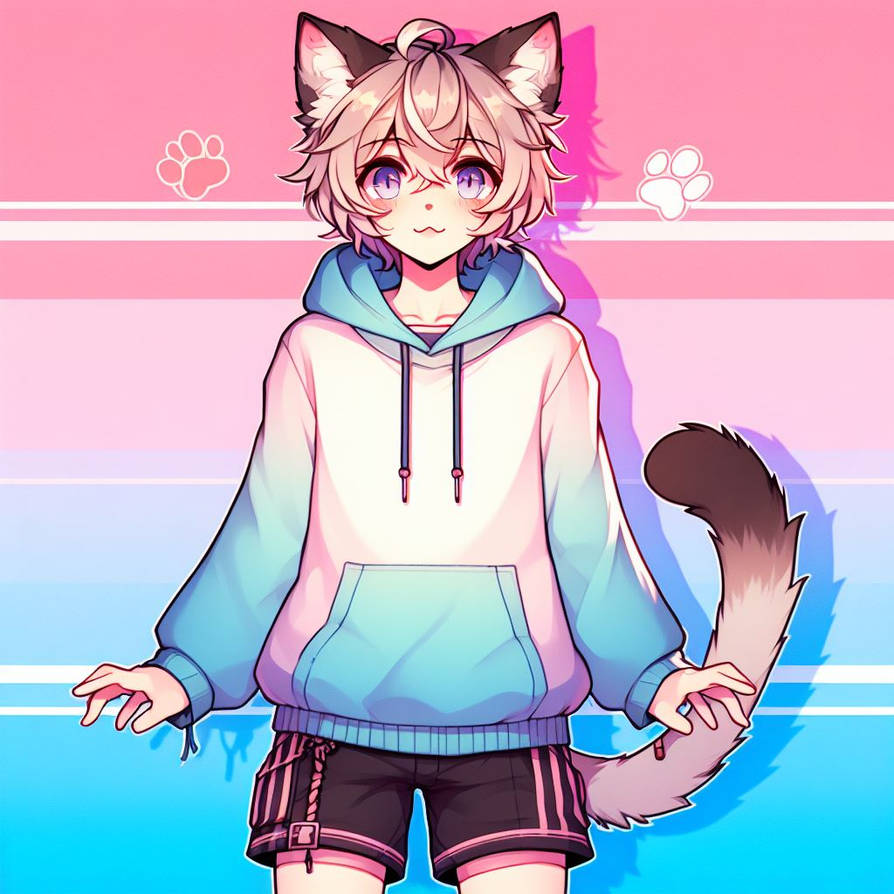 Anime catboy 2 by OrlokCount on DeviantArt