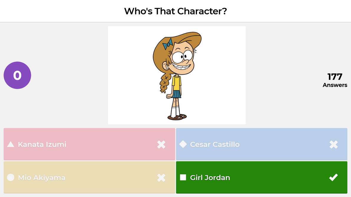 Kahoot Character Guessing Game Quiz by BenjaminTheTrainGuy on DeviantArt Kahoot Character Guessing Game Quiz by BenjaminTheTrainGuy on DeviantArt