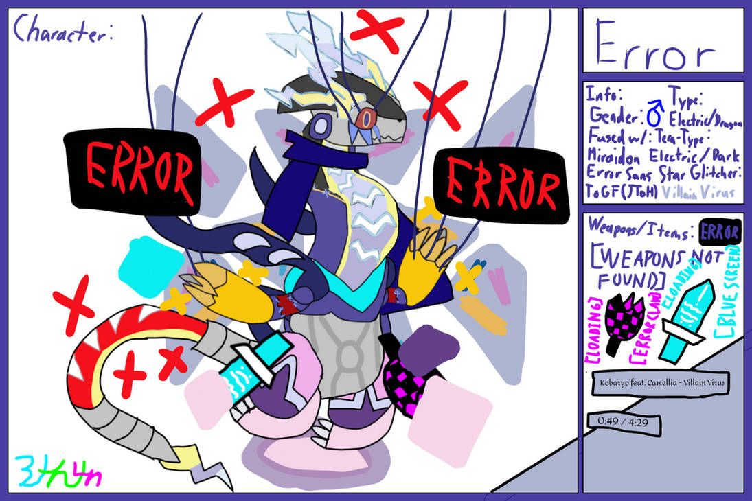 Female Error Error by 3th4nz1l4ns on DeviantArt
