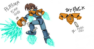 Megaman Legends 3 Weapon Contest Entry n1 and n2