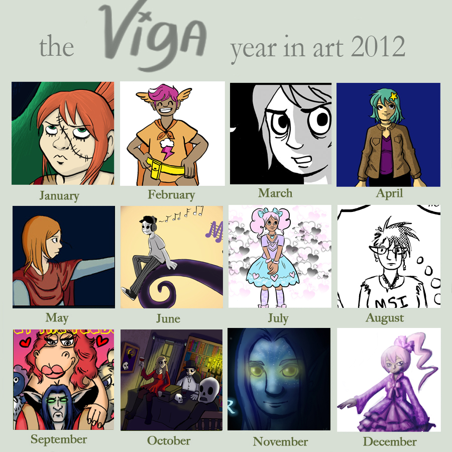 Art Year in Review 2012 for Viga