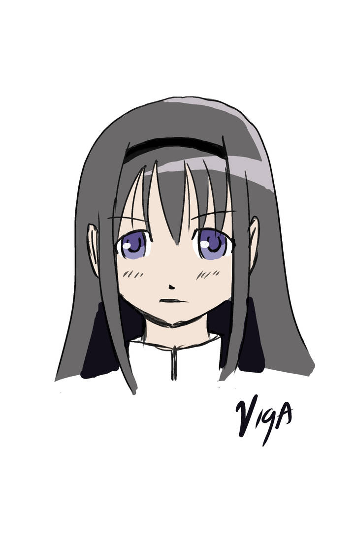 Homura by Vigasartroom on DeviantArt