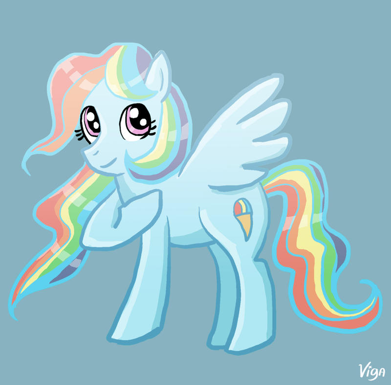 Rainbow Sherbert by Vigasartroom on DeviantArt