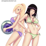 Ino and Hinata Summer