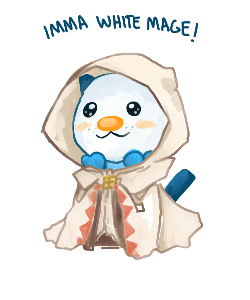 Wotter white mage