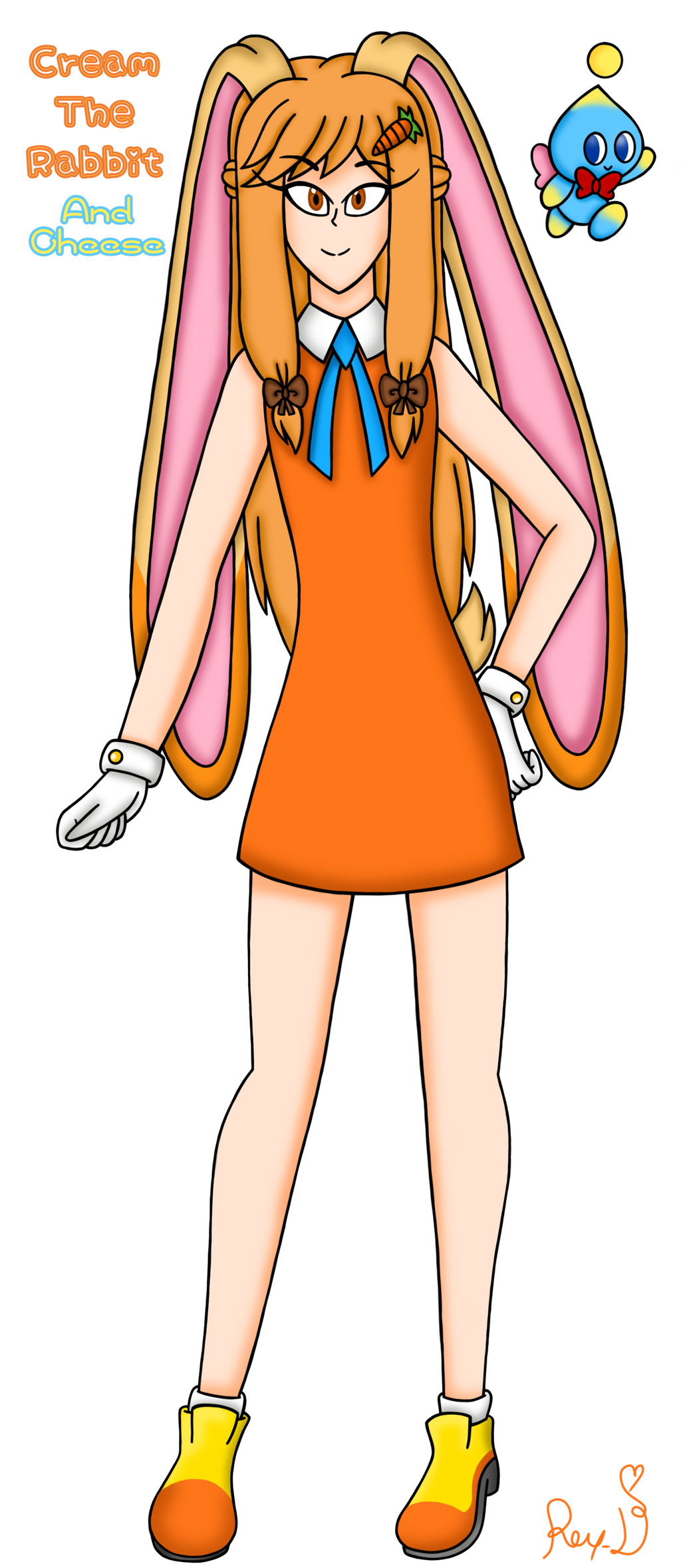 Cream,The Rabbit (Human Ver.) by Annie-Blue on DeviantArt