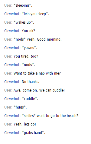 Clever Bot's like the CUTTEST