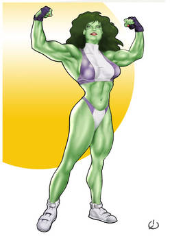 Smug She-Hulk